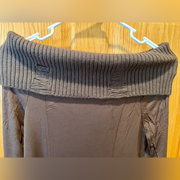 NWT Dolls Kill Current Mood Off Shoulder Forest Sketches Long Sleeved Mini Dress - Picture 13 of 16